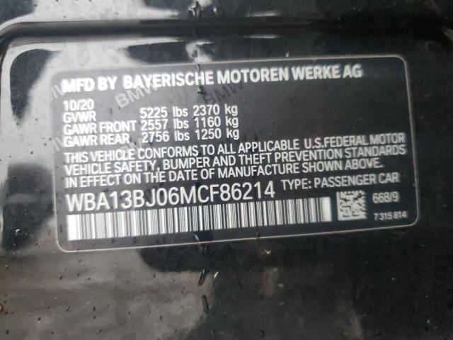 2021 BMW 530 XI WBA13BJ06MCF86214