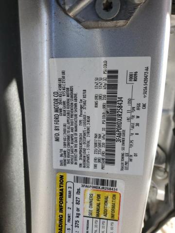 2018 FORD FUSION SE - 3FA6P0HDXJR258434