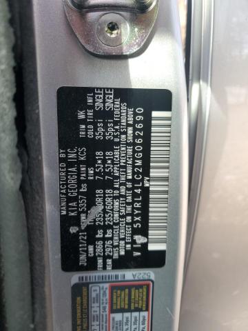 2021 KIA SORENTO S 5XYRL4LC2MG062690