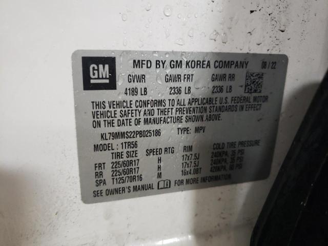 2023 CHEVROLET TRAILBLAZE - KL79MMS22PB025186