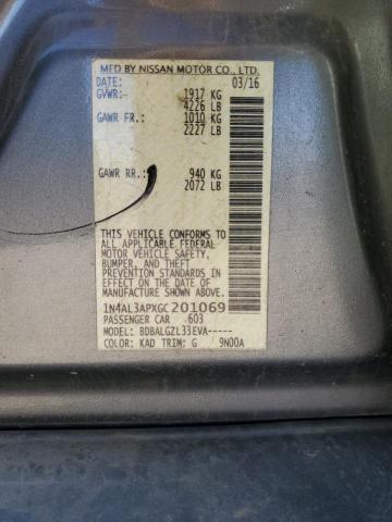 2016 NISSAN ALTIMA 2.5 - 1N4AL3APXGC201069