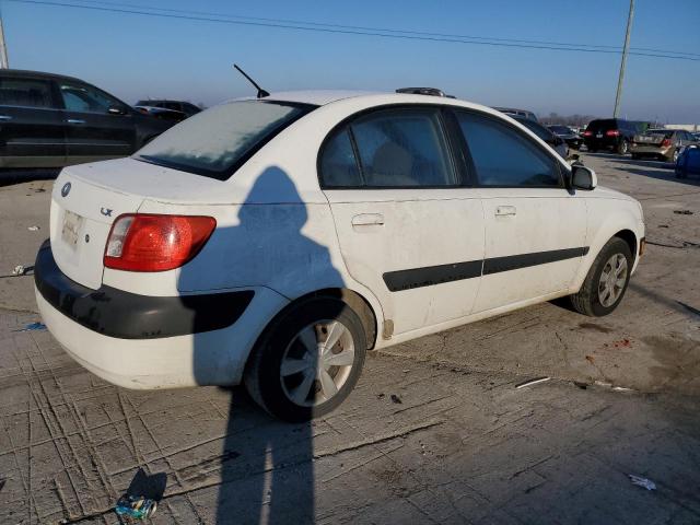 KIA RIO 2006 white sedan 4d gas KNADE123366070174 photo #4