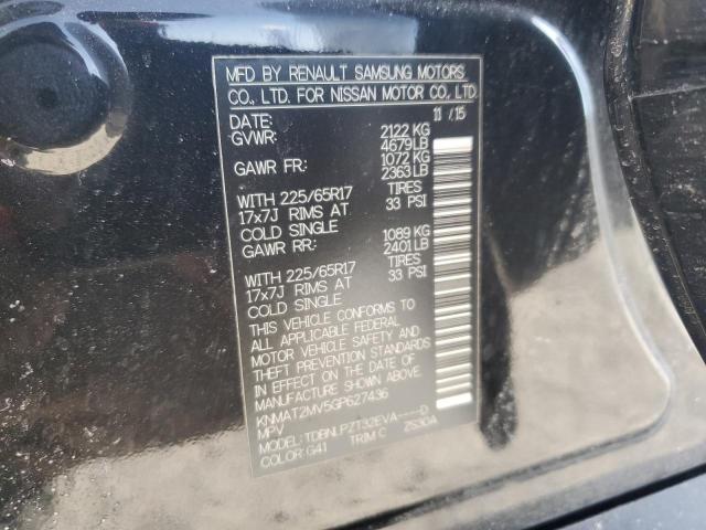 2016 NISSAN ROGUE S KNMAT2MV5GP627436