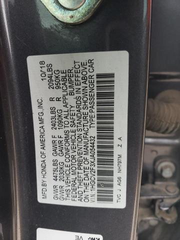 2018 HONDA ACCORD SPO - 1HGCV2F3XJA054432