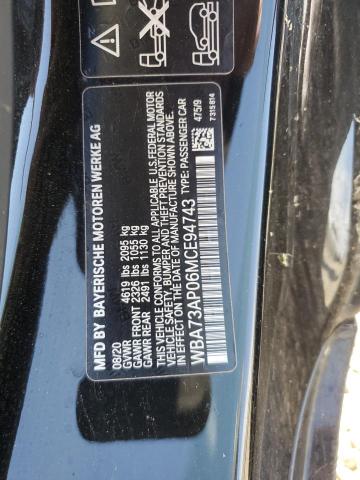 2021 BMW 430XI WBA73AP06MCE94743