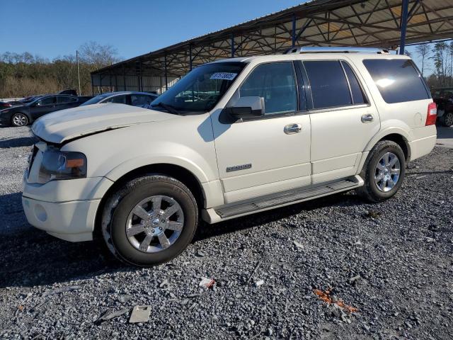 FORD EXPEDITION 2007 white  gas 1FMFU19537LA87657 photo #1