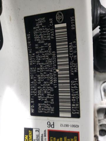 2015 TOYOTA CAMRY HYBR - 4T1BD1FK3FU152069