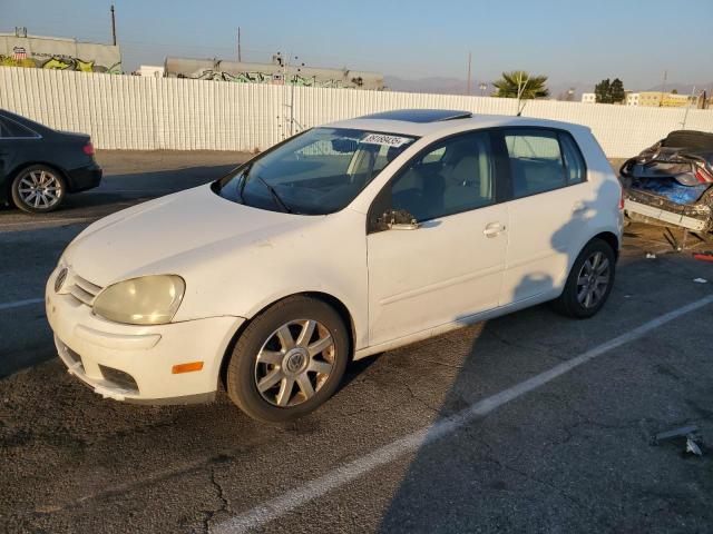 VOLKSWAGEN RABBIT 2009 white hatchbac gas WVWDB71KX9W028483 photo #1