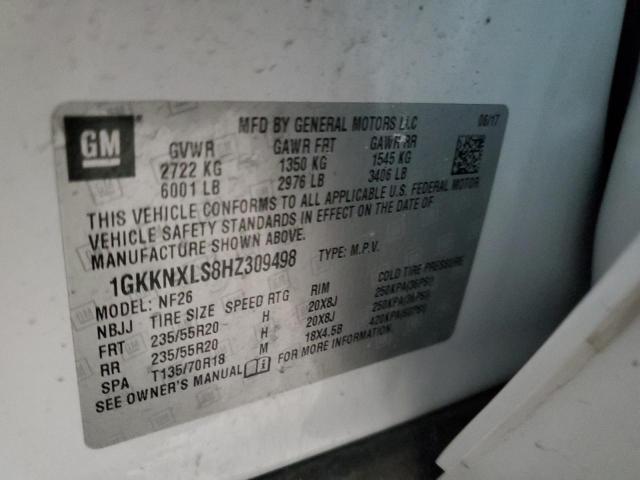 2017 GMC ACADIA DEN - 1GKKNXLS8HZ309498