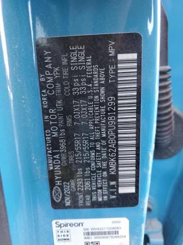 2023 HYUNDAI KONA SEL - KM8K62AB0PU981299