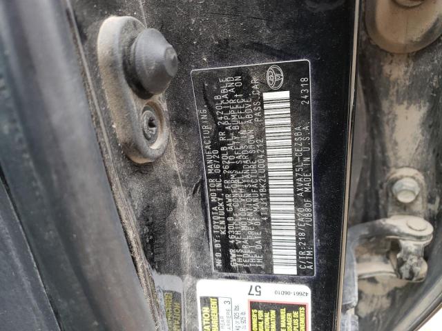 2020 TOYOTA CAMRY SE - 4T1J11BK2LU004212