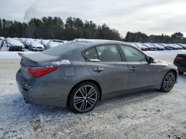 INFINITI Q50 BASE 2014 gray  gas JN1BV7AR4EM706147 photo #4