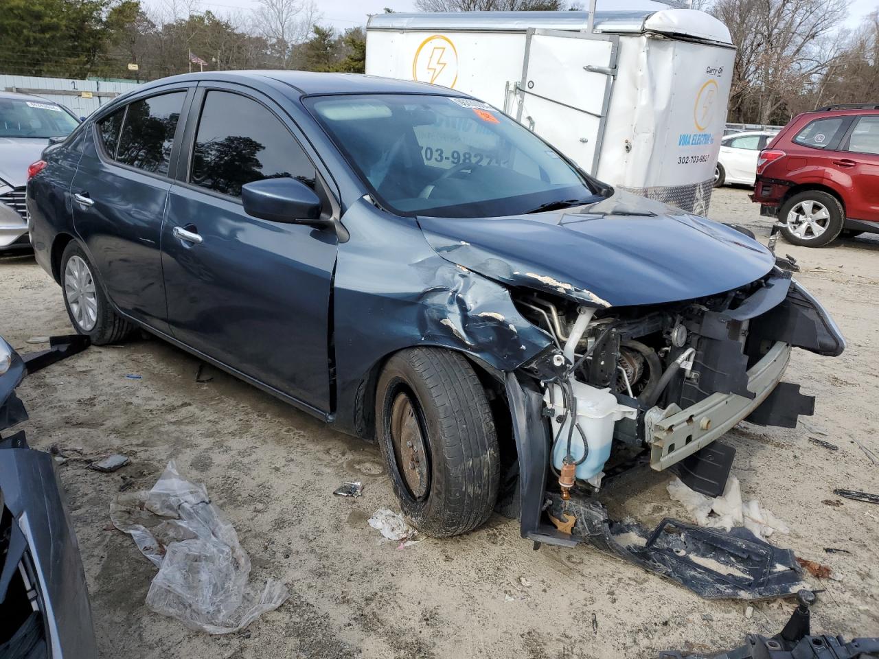 Lot #3044476738 2016 NISSAN VERSA S