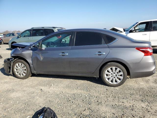 NISSAN SENTRA S 2017 gray  gas 3N1AB7AP6HL696917 photo #3