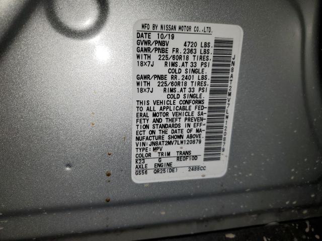 2020 NISSAN ROGUE S - JN8AT2MV7LW120879