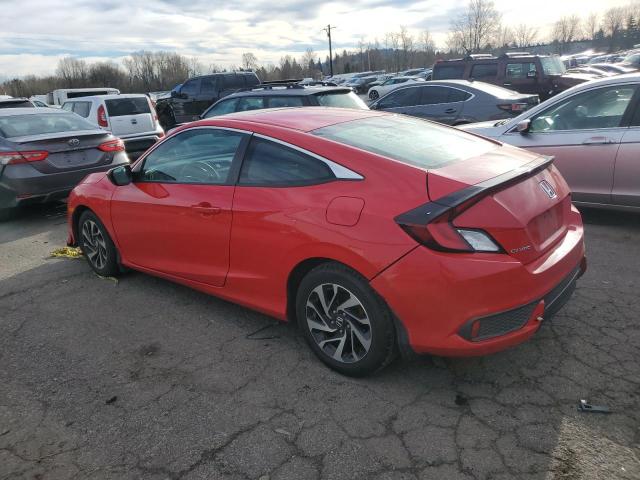 HONDA CIVIC LX 2016 red  gas 2HGFC4B05GH316605 photo #3