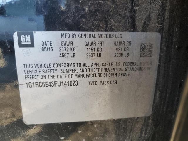 2015 CHEVROLET VOLT 1G1RC6E43FU141023