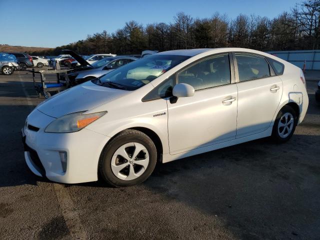 TOYOTA PRIUS 2012 white  hybrid engine JTDKN3DU8C5401893 photo #1