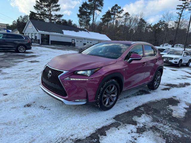 LEXUS NX 200T BA 2016 gray 4dr spor gas JTJYARBZ4G2030808 photo #3