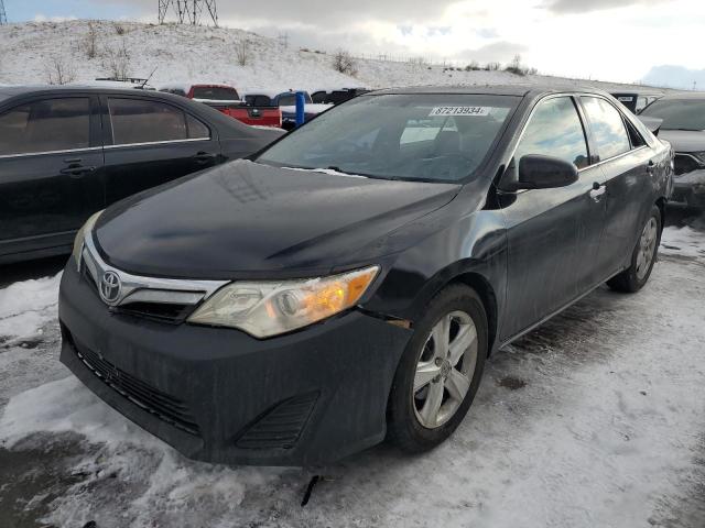 TOYOTA CAMRY BASE 2012 black  gas 4T4BF1FKXCR173478 photo #1