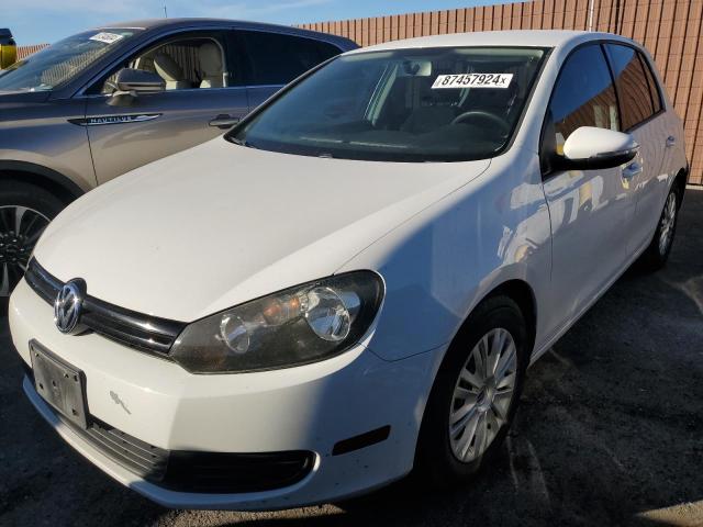 VOLKSWAGEN GOLF 2013 white  gas WVWDB7AJ8DW099066 photo #1