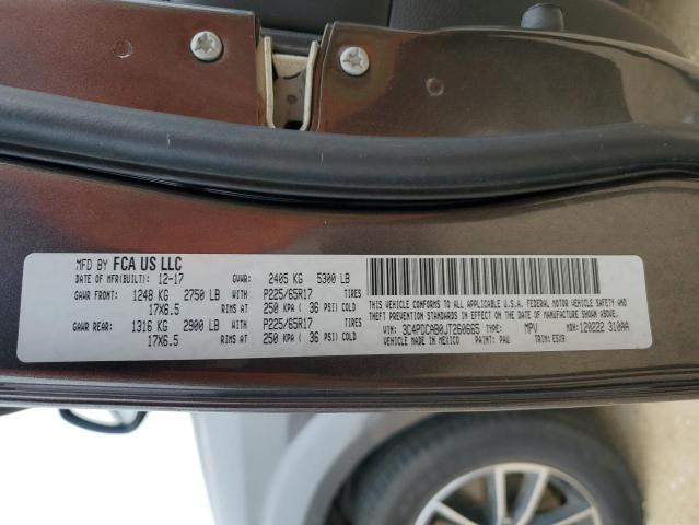 2018 DODGE JOURNEY SE 3C4PDCAB0JT260665