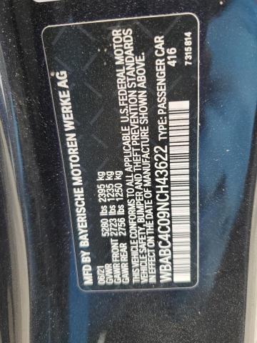 2022 BMW M850XI - WBABC4C09NCH43622