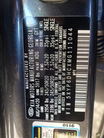 2021 KIA TELLURIDE - 5XYP6DHCXMG111044