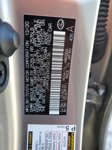 2021 LEXUS UX 250H - JTHP9JBH0M2041136
