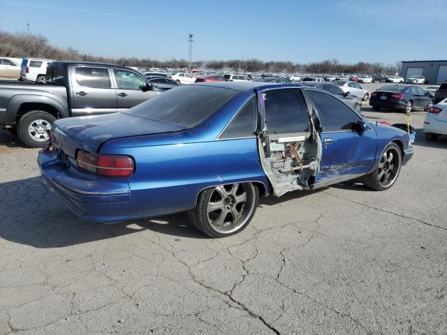 CHEVROLET CAPRICE 1991 blue  gas 1G1BL53E9MW205686 photo #4