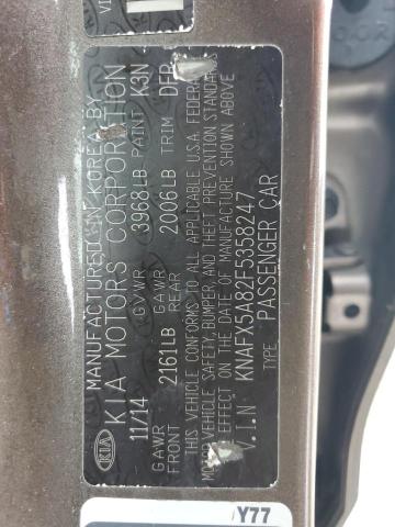 2015 KIA FORTE EX - KNAFX5A82F5358247