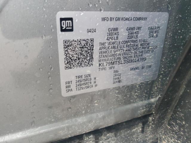 2025 CHEVROLET TRAILBLAZER RS - KL79MTSL3SB014399