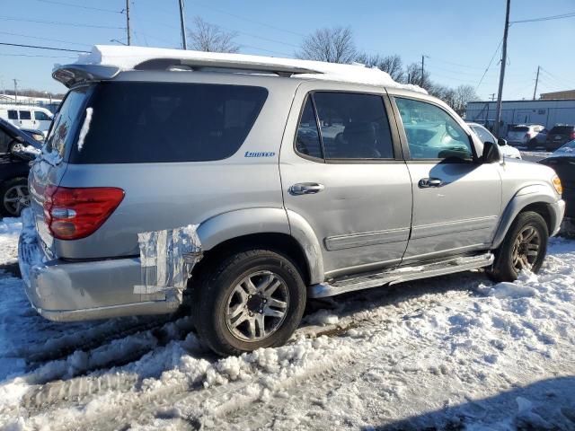 TOYOTA SEQUOIA LI 2004 silver  gas 5TDBT48A94S212905 photo #4