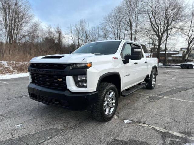 CHEVROLET SILVERADO 2020 white  diesel 1GC4YLEY5LF185240 photo #3