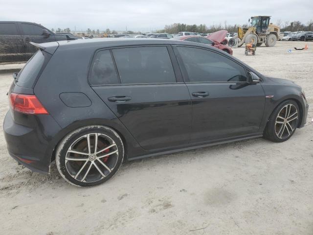 VOLKSWAGEN GTI S/SE 2017 black  gas 3VW447AU6HM075310 photo #4