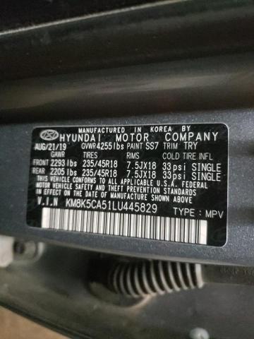2020 HYUNDAI KONA ULTIM - KM8K5CA51LU445829