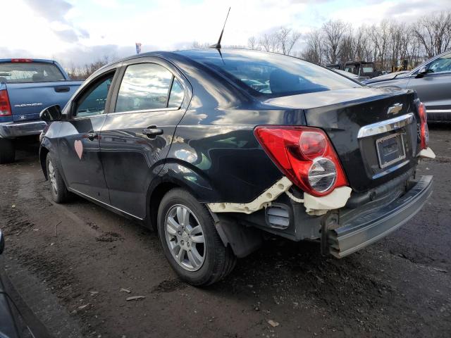 CHEVROLET SONIC LT 2013 black  gas 1G1JC5SH2D4236040 photo #3