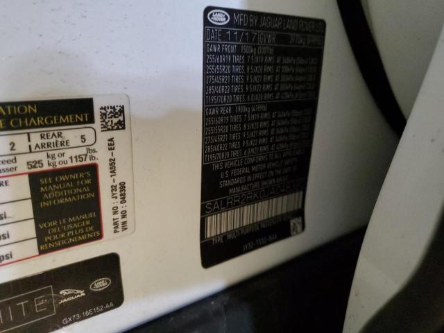 2018 LAND ROVER DISCOVERY - SALRR2RK0JA048390