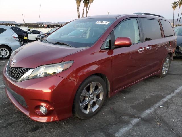 TOYOTA SIENNA SPO 2014 red  gas 5TDXK3DC5ES426320 photo #1