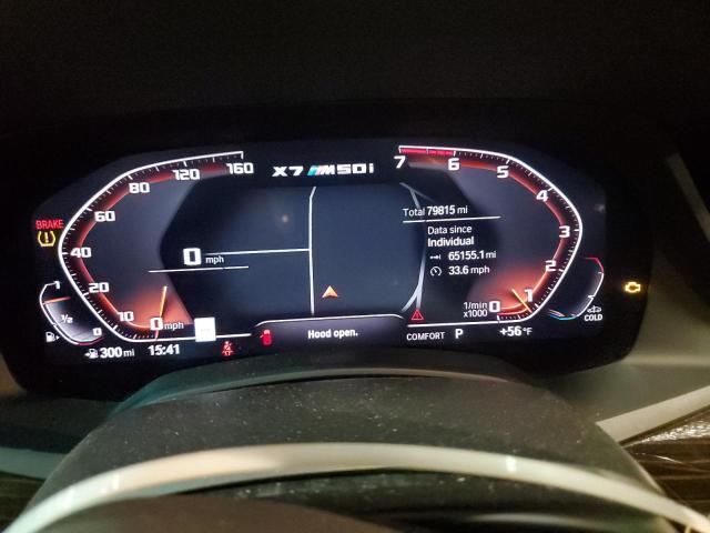 2020 BMW X7 M50I 5UXCX6C06L9C37391