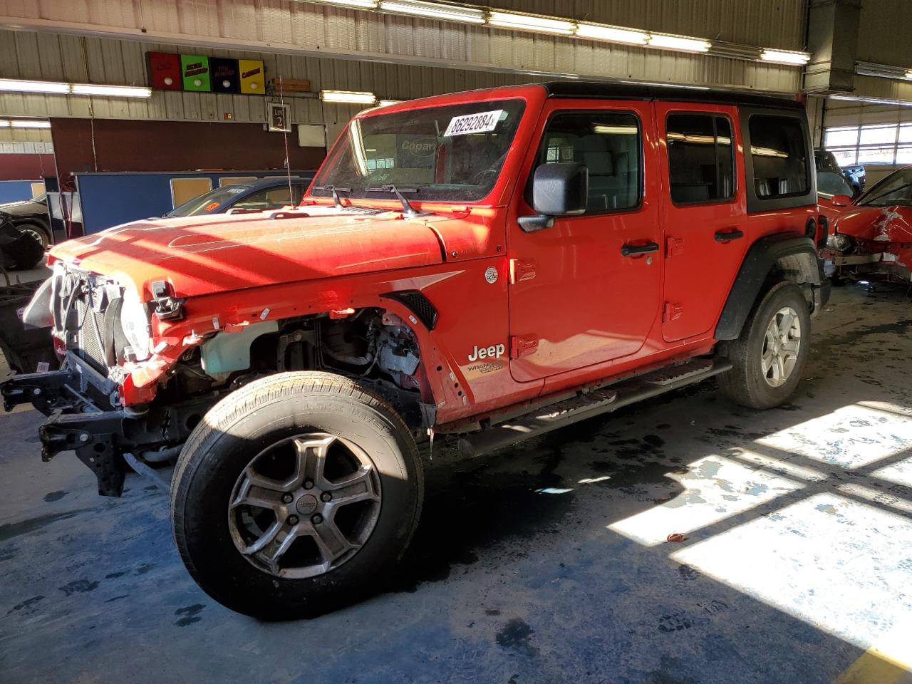  Salvage Jeep Wrangler