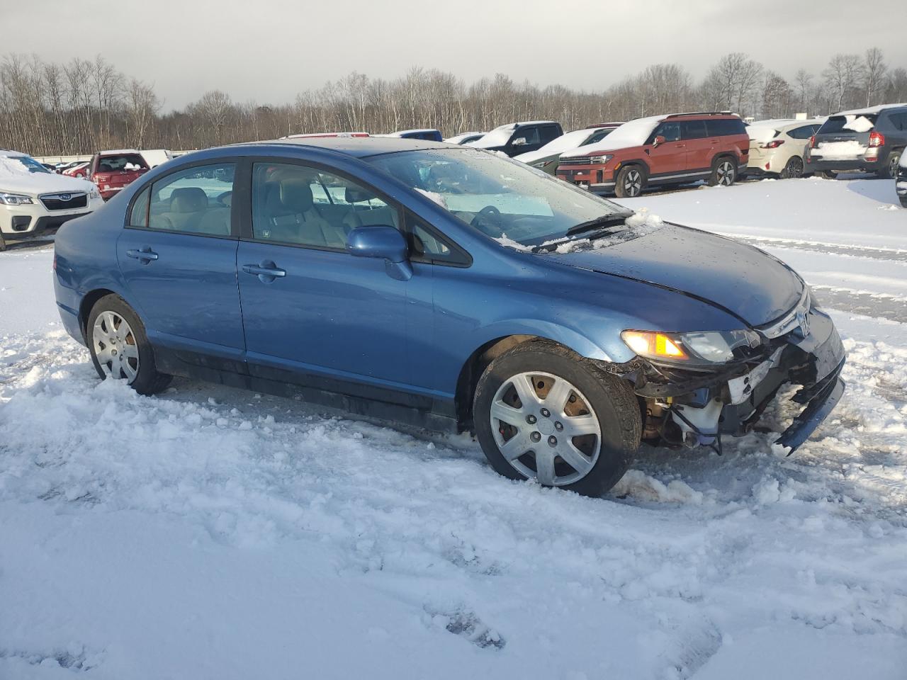 Lot #3048267819 2007 HONDA CIVIC LX