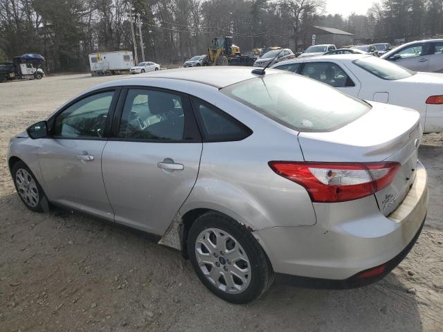 FORD FOCUS SE 2012 silver  gas 1FAHP3F28CL296970 photo #3