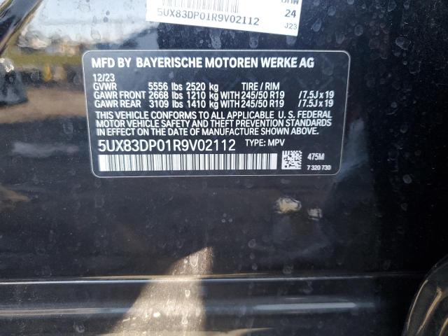 2024 BMW X3 M40I 5UX83DP01R9V02112