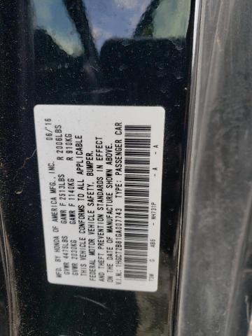2016 HONDA ACCORD EXL 1HGCT2B81GA007743