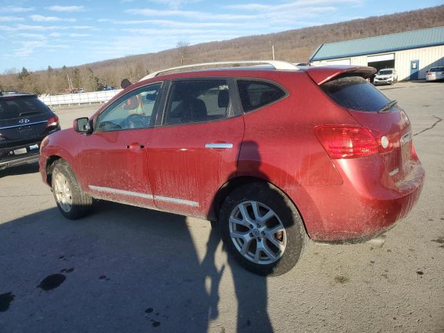 NISSAN ROGUE S 2013 red  gas JN8AS5MV4DW145177 photo #3