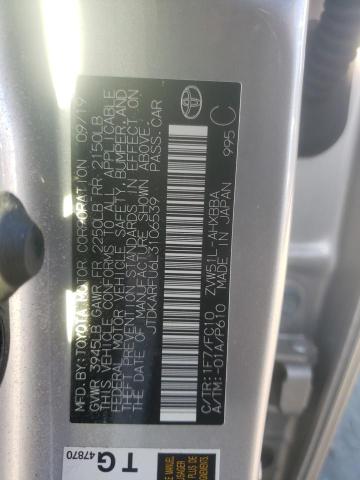 2020 TOYOTA PRIUS L - JTDKARFU6L3106539