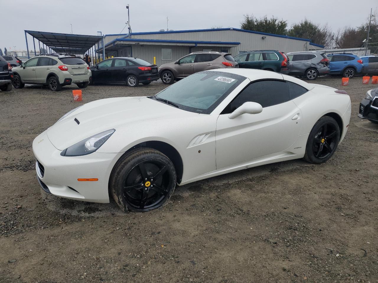  Salvage Ferrari California