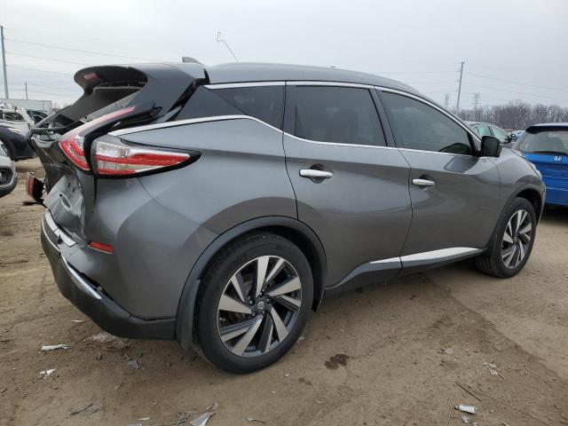 NISSAN MURANO S 2018 gray  gas 5N1AZ2MH1JN198884 photo #4