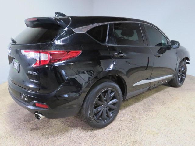 ACURA RDX 2021 black  gas 5J8TC2H32ML005365 photo #4